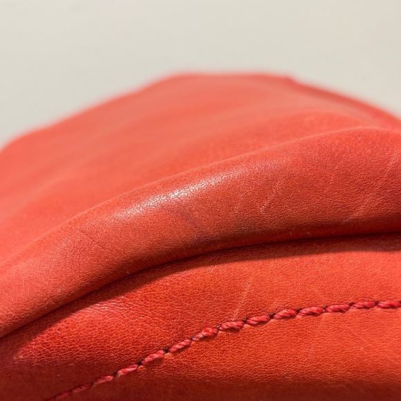 Coach 11422 dark Orange Leather Shoulder Bag - Picture 14 of 16